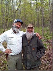 David Fried with longtime friend and mentor Bill Mackentley