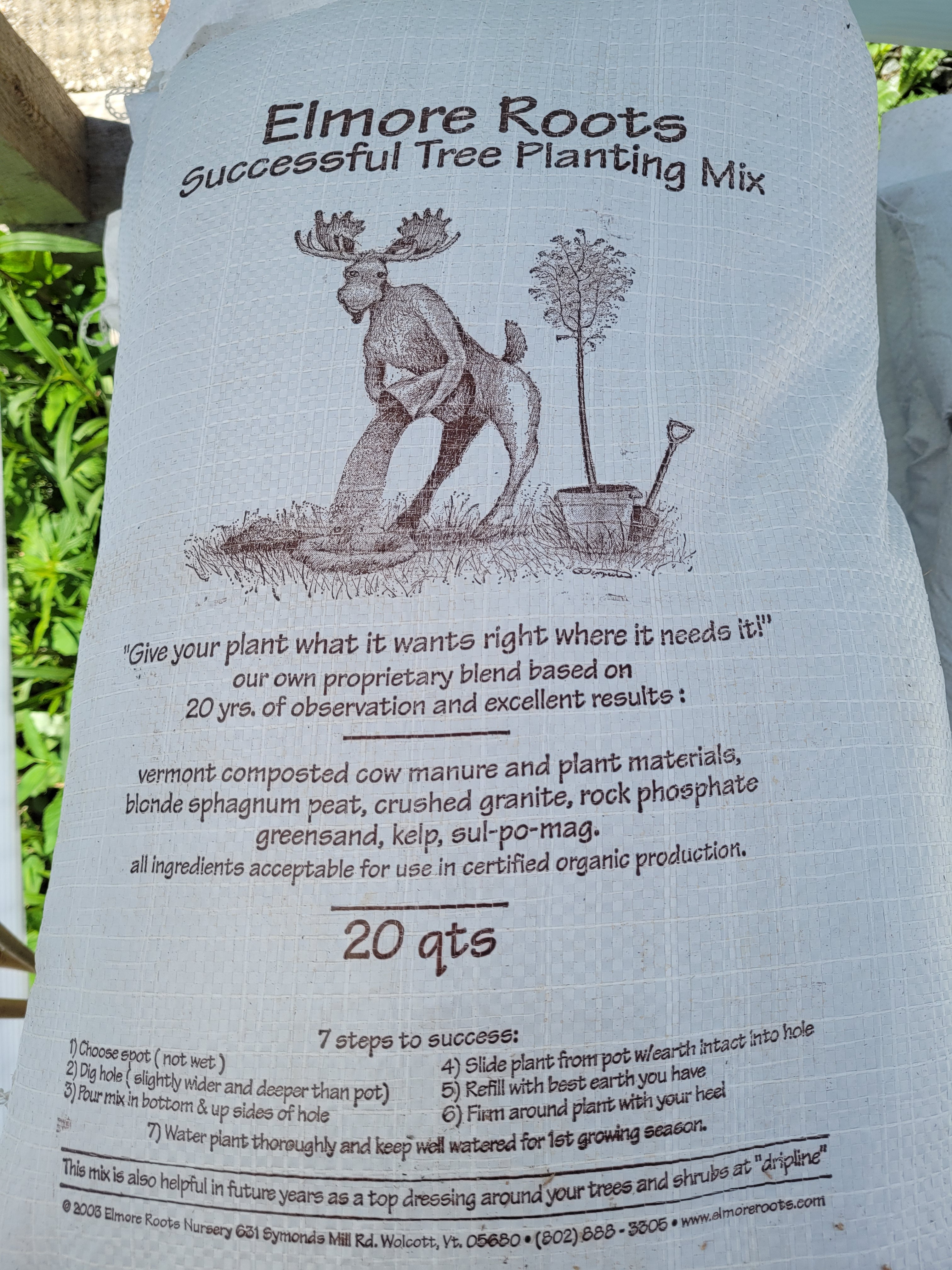 Elmore Roots Successful Tree Planting Mix | Elmore Roots Nursery