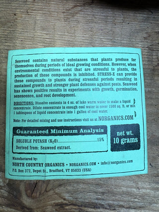 Stress X Powder (soluble seaweed extract)