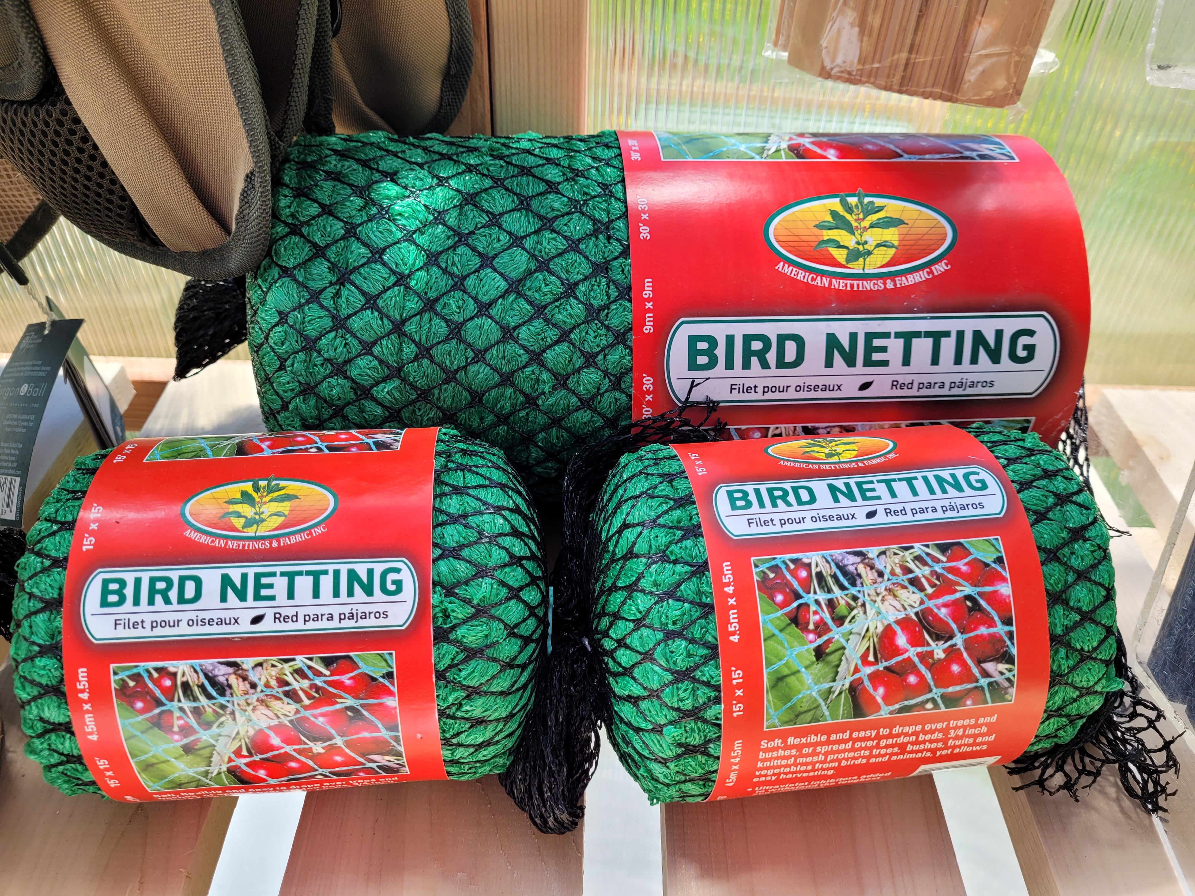 Netting Native Bird netting | Elmore Roots Nursery
